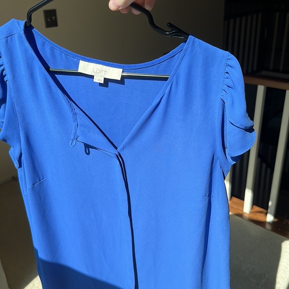 Blue Loft Blouse - Picture 4 of 4